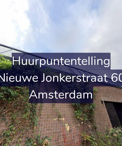Foto gevel Huurpuntentelling voor Nieuwe Jonkerstraat 60, Amsterdam
