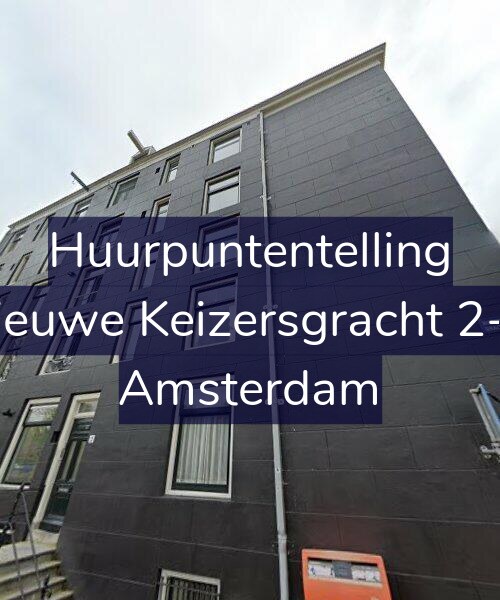 Foto gevel Huurpuntentelling voor Nieuwe Keizersgracht 2-O, Amsterdam