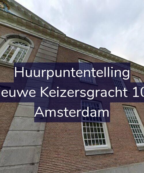 Foto gevel Huurpuntentelling voor Nieuwe Keizersgracht 102, Amsterdam