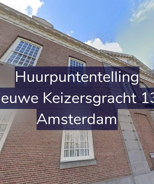 Foto gevel Huurpuntentelling voor Nieuwe Keizersgracht 132, Amsterdam