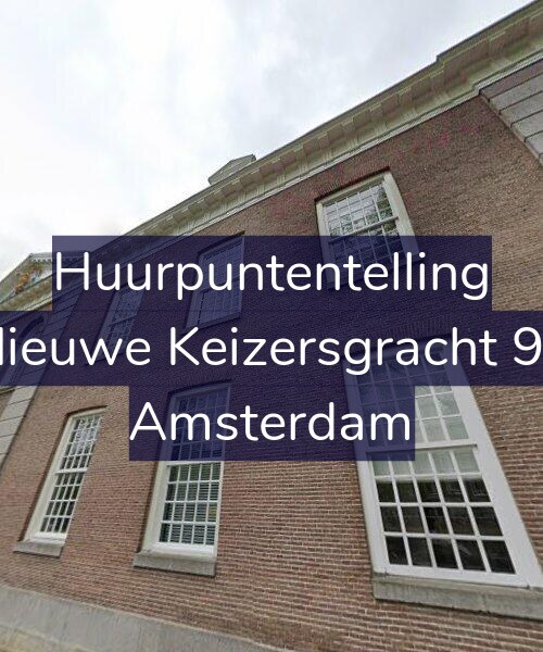 Foto gevel Huurpuntentelling voor Nieuwe Keizersgracht 96, Amsterdam