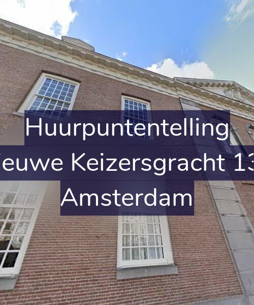 Foto gevel Huurpuntentelling voor Nieuwe Keizersgracht 134, Amsterdam