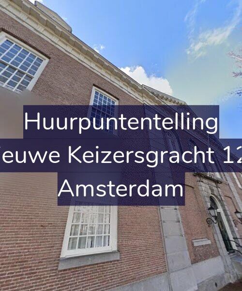 Foto gevel Huurpuntentelling voor Nieuwe Keizersgracht 128, Amsterdam