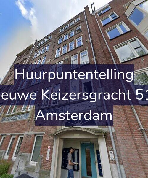 Foto gevel Huurpuntentelling voor Nieuwe Keizersgracht 516, Amsterdam