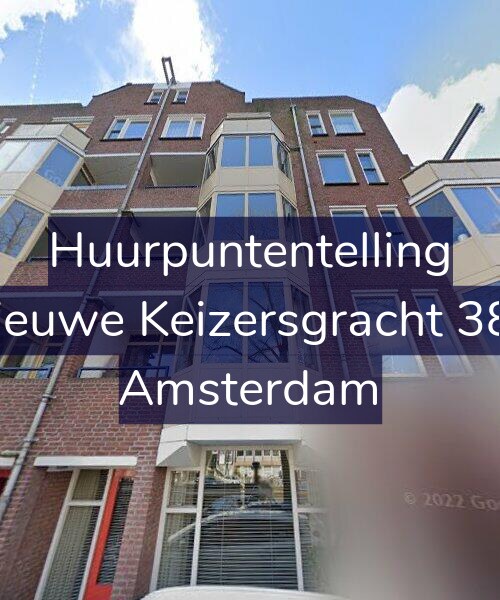 Foto gevel Huurpuntentelling voor Nieuwe Keizersgracht 384, Amsterdam