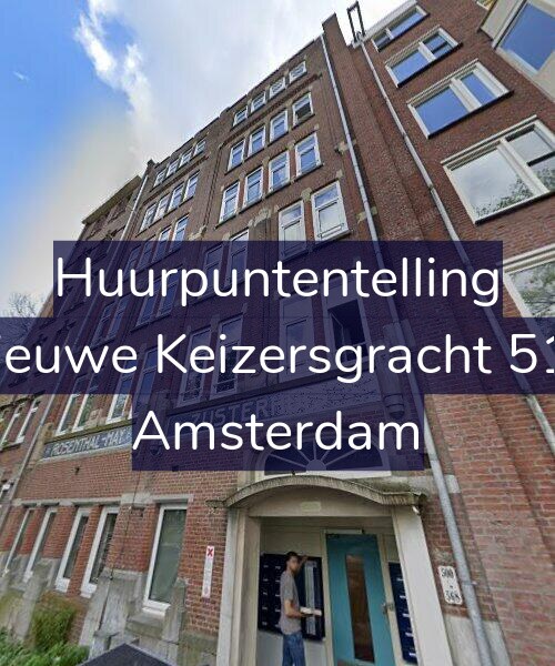 Foto gevel Huurpuntentelling voor Nieuwe Keizersgracht 518, Amsterdam