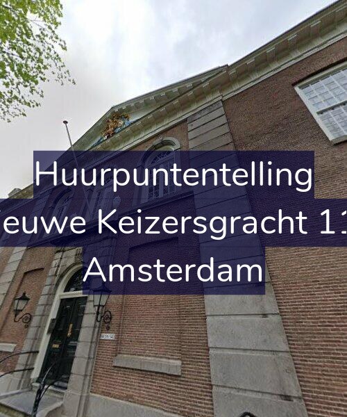 Foto gevel Huurpuntentelling voor Nieuwe Keizersgracht 116, Amsterdam