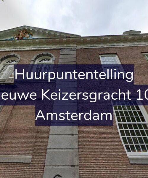 Foto gevel Huurpuntentelling voor Nieuwe Keizersgracht 108, Amsterdam
