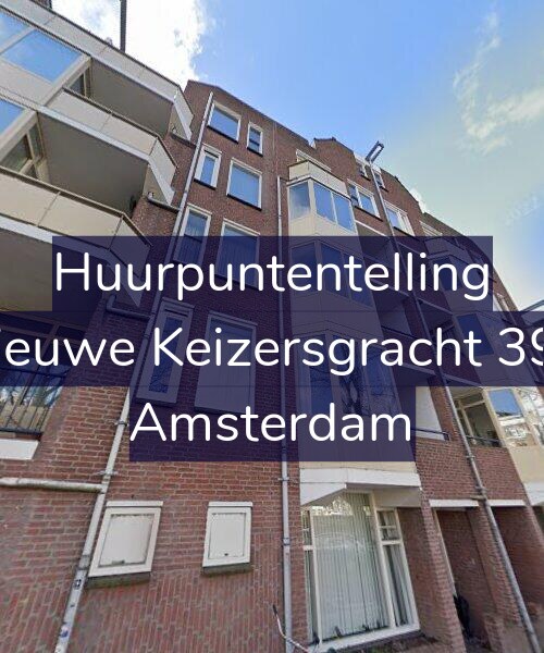 Foto gevel Huurpuntentelling voor Nieuwe Keizersgracht 396, Amsterdam