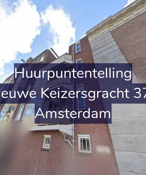 Foto gevel Huurpuntentelling voor Nieuwe Keizersgracht 372, Amsterdam