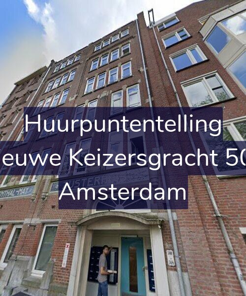 Foto gevel Huurpuntentelling voor Nieuwe Keizersgracht 506, Amsterdam