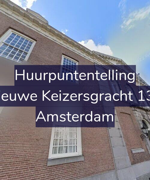 Foto gevel Huurpuntentelling voor Nieuwe Keizersgracht 130, Amsterdam