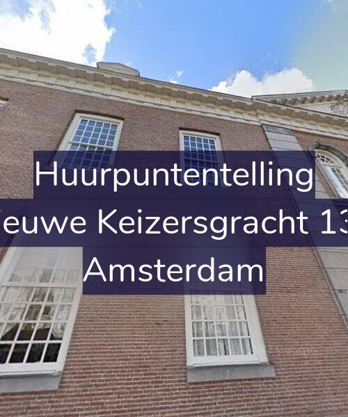 Foto gevel Huurpuntentelling voor Nieuwe Keizersgracht 138, Amsterdam