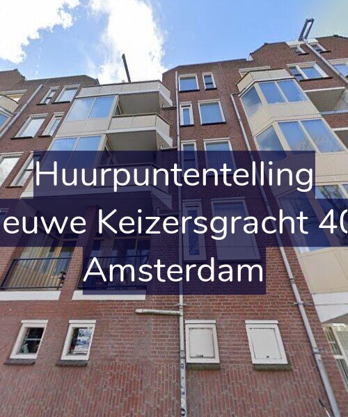 Foto gevel Huurpuntentelling voor Nieuwe Keizersgracht 404, Amsterdam
