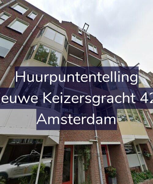 Foto gevel Huurpuntentelling voor Nieuwe Keizersgracht 426, Amsterdam