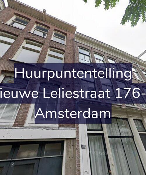 Foto gevel Huurpuntentelling voor Nieuwe Leliestraat 176-D, Amsterdam