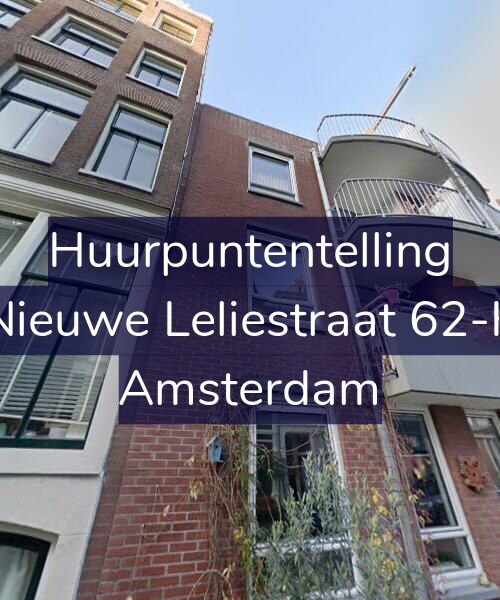 Foto gevel Huurpuntentelling voor Nieuwe Leliestraat 62-K, Amsterdam