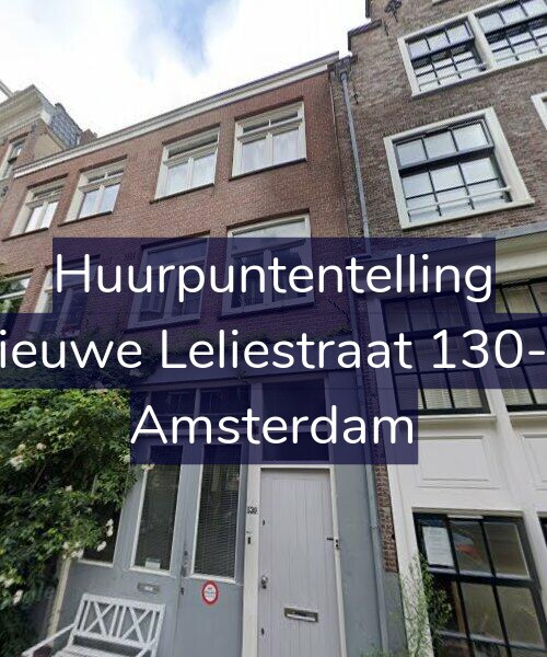 Foto gevel Huurpuntentelling voor Nieuwe Leliestraat 130-H, Amsterdam