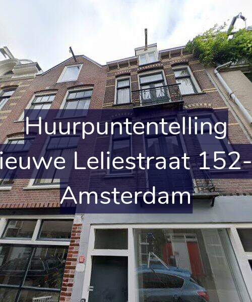 Foto gevel Huurpuntentelling voor Nieuwe Leliestraat 152-H, Amsterdam