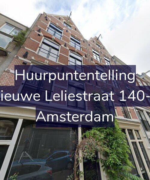 Foto gevel Huurpuntentelling voor Nieuwe Leliestraat 140-3, Amsterdam