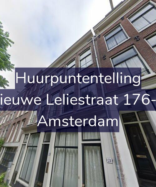 Foto gevel Huurpuntentelling voor Nieuwe Leliestraat 176-B, Amsterdam