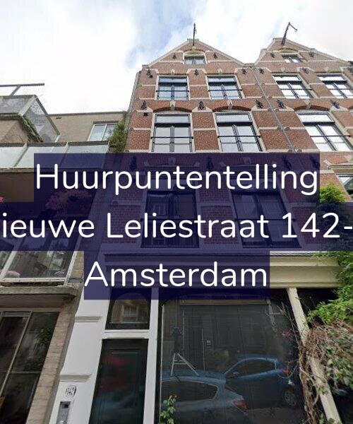 Foto gevel Huurpuntentelling voor Nieuwe Leliestraat 142-2, Amsterdam