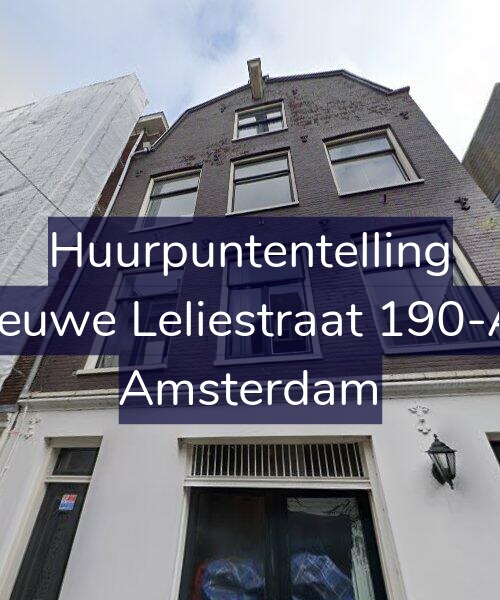 Foto gevel Huurpuntentelling voor Nieuwe Leliestraat 190-A3, Amsterdam