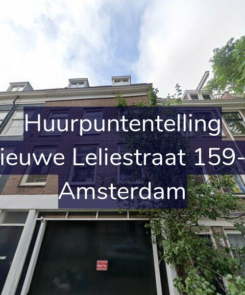 Foto gevel Huurpuntentelling voor Nieuwe Leliestraat 159-C, Amsterdam