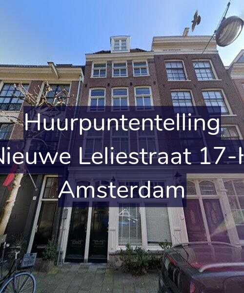 Foto gevel Huurpuntentelling voor Nieuwe Leliestraat 17-H, Amsterdam