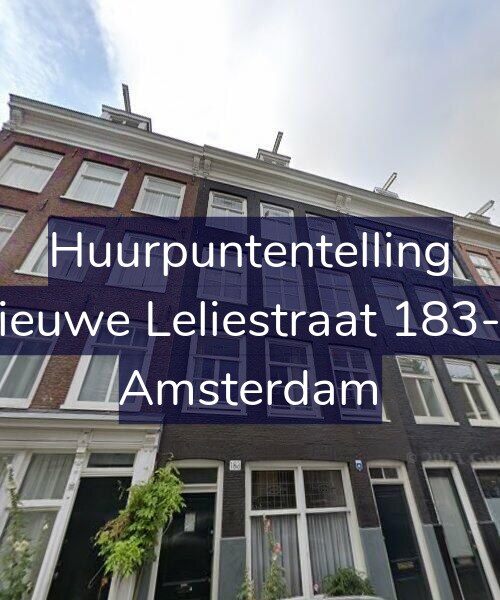 Foto gevel Huurpuntentelling voor Nieuwe Leliestraat 183-H, Amsterdam