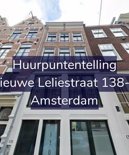 Foto gevel Huurpuntentelling voor Nieuwe Leliestraat 138-C, Amsterdam