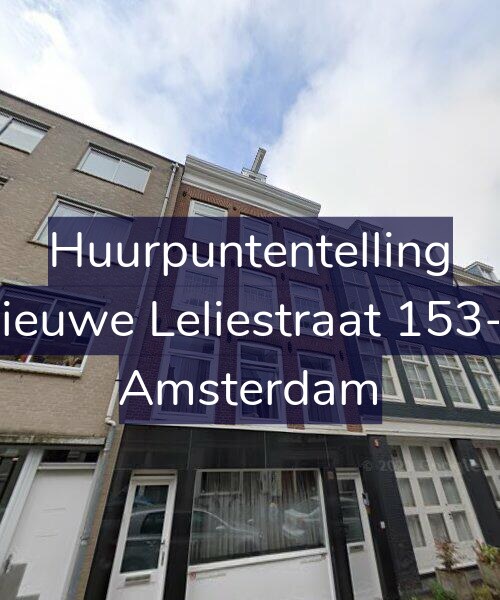 Foto gevel Huurpuntentelling voor Nieuwe Leliestraat 153-2, Amsterdam