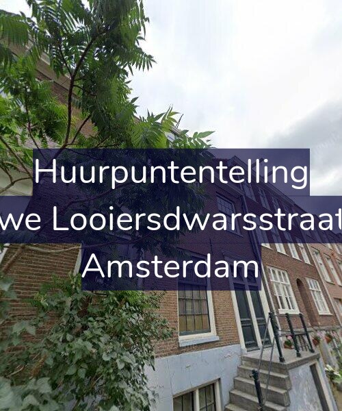 Foto gevel Huurpuntentelling voor Nieuwe Looiersdwarsstraat 3-H, Amsterdam