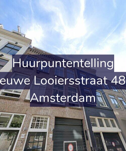 Foto gevel Huurpuntentelling voor Nieuwe Looiersstraat 48-2, Amsterdam