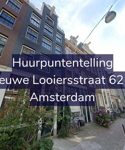 Foto gevel Huurpuntentelling voor Nieuwe Looiersstraat 62-H, Amsterdam