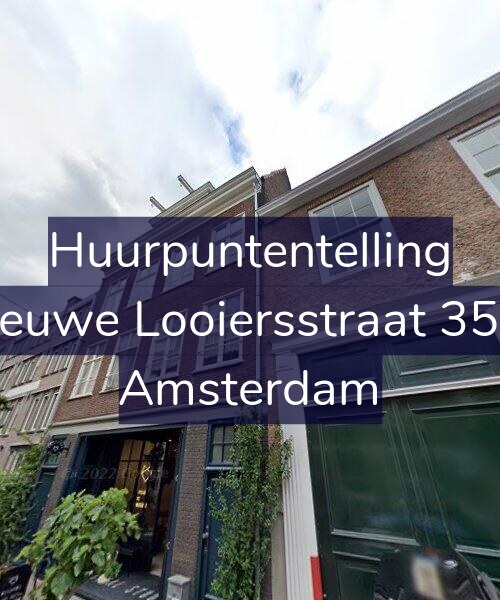Foto gevel Huurpuntentelling voor Nieuwe Looiersstraat 35-1, Amsterdam
