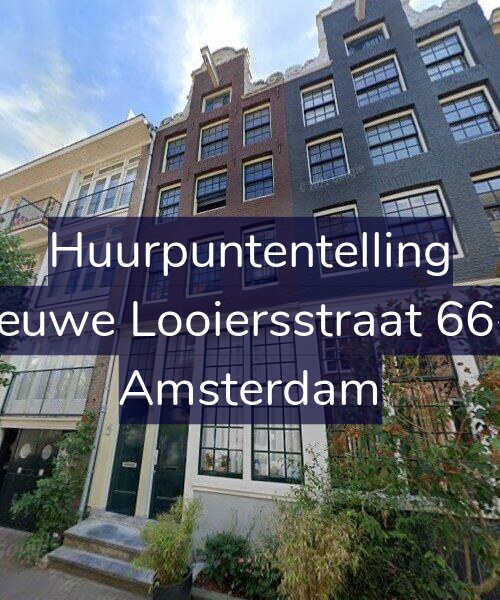 Foto gevel Huurpuntentelling voor Nieuwe Looiersstraat 66-H, Amsterdam