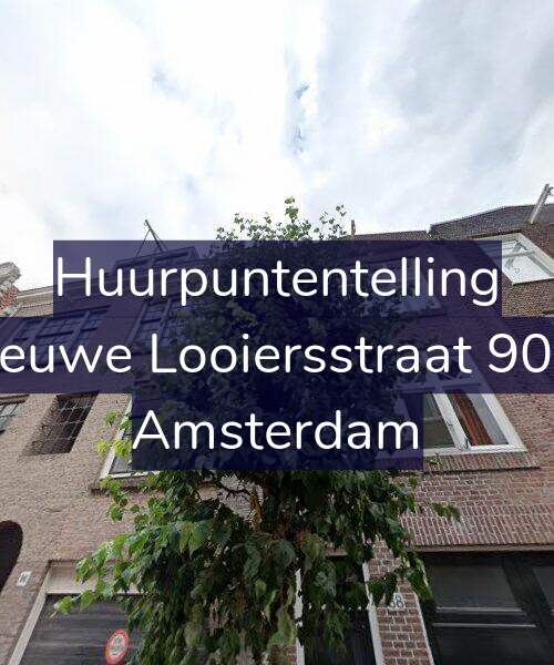 Foto gevel Huurpuntentelling voor Nieuwe Looiersstraat 90-3, Amsterdam