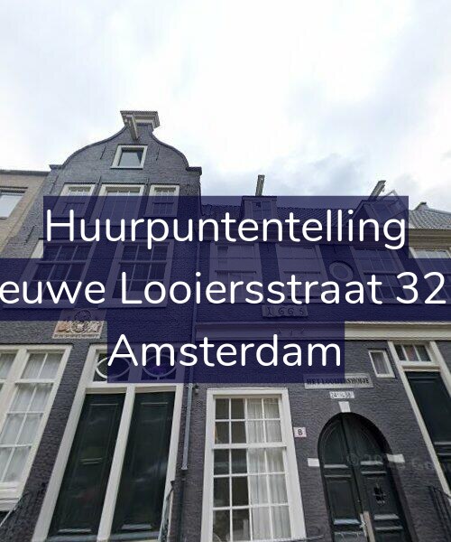 Foto gevel Huurpuntentelling voor Nieuwe Looiersstraat 32-C, Amsterdam