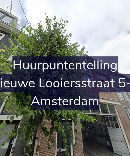Foto gevel Huurpuntentelling voor Nieuwe Looiersstraat 5-1, Amsterdam