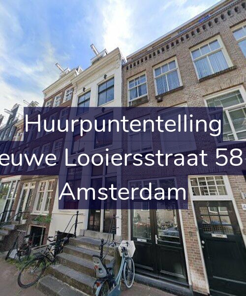 Foto gevel Huurpuntentelling voor Nieuwe Looiersstraat 58-H, Amsterdam