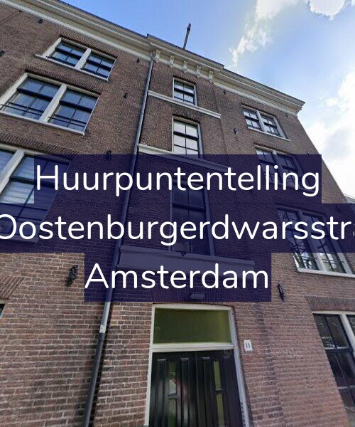 Foto gevel Huurpuntentelling voor Nieuwe Oostenburgerdwarsstraat 11-D, Amsterdam