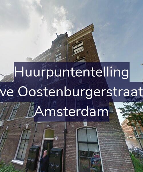 Foto gevel Huurpuntentelling voor Nieuwe Oostenburgerstraat 19-E, Amsterdam