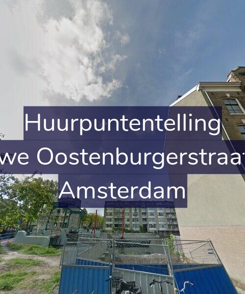 Foto gevel Huurpuntentelling voor Nieuwe Oostenburgerstraat 1-C, Amsterdam