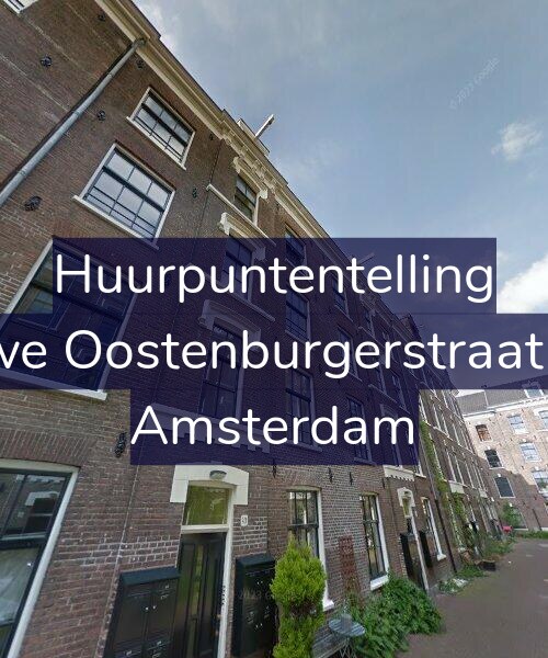 Foto gevel Huurpuntentelling voor Nieuwe Oostenburgerstraat 15-D, Amsterdam