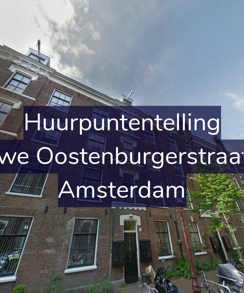 Foto gevel Huurpuntentelling voor Nieuwe Oostenburgerstraat 7-C, Amsterdam