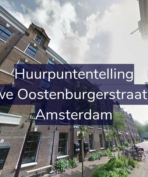 Foto gevel Huurpuntentelling voor Nieuwe Oostenburgerstraat 16-B, Amsterdam