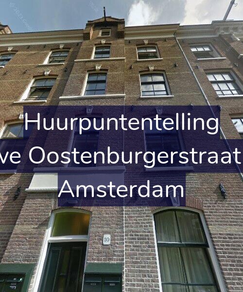 Foto gevel Huurpuntentelling voor Nieuwe Oostenburgerstraat 10-D, Amsterdam