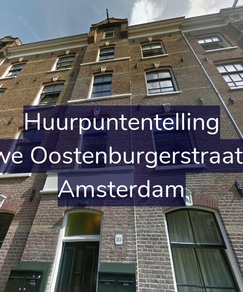Foto gevel Huurpuntentelling voor Nieuwe Oostenburgerstraat 10-E, Amsterdam