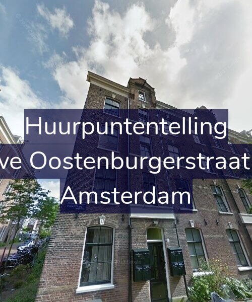 Foto gevel Huurpuntentelling voor Nieuwe Oostenburgerstraat 20-D, Amsterdam